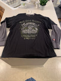 RARE NEW VINTAGE Y2K West Coast Choppers CFL Long Sleeve T-Shirt XL Jesse James