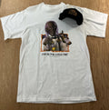VTG 90s Tales From The Crypt Bud Horror Shirt Large Cryptkeeper and Matching Hat