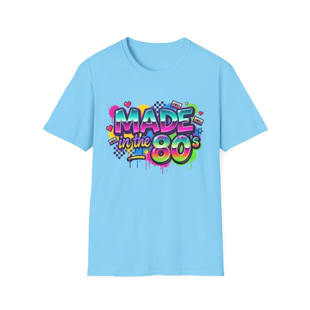 Made in the 80s T-Shirt | Retro 1980s Graffiti Design