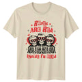 Roses Are Red Inside Im Dead Skeletons Valentines Day Mens Womens Graphic Tee