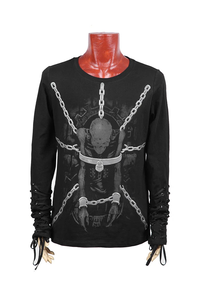 New PUNK RAVE Rock Goth Heavy Metal Top T-shirt T-337 ALL STOCK IN AUSTRALIA!