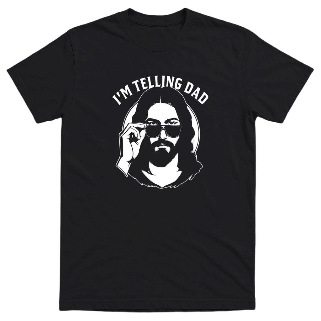Funny Jesus “I’m Telling Dad” Meme Shirt - Religious Humor - Gift