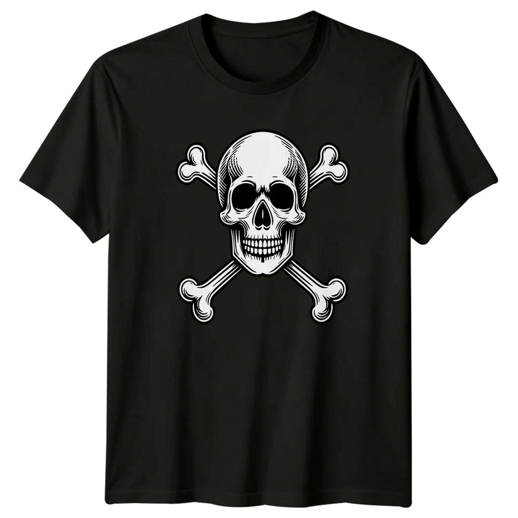 Skull And Crossbones Mens T-Shirt Gothic Gift For Him