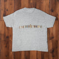 Vintage Y2K Surfboard Graphic T-Shirt Gray Short Sleeve Coastal Surf Culture