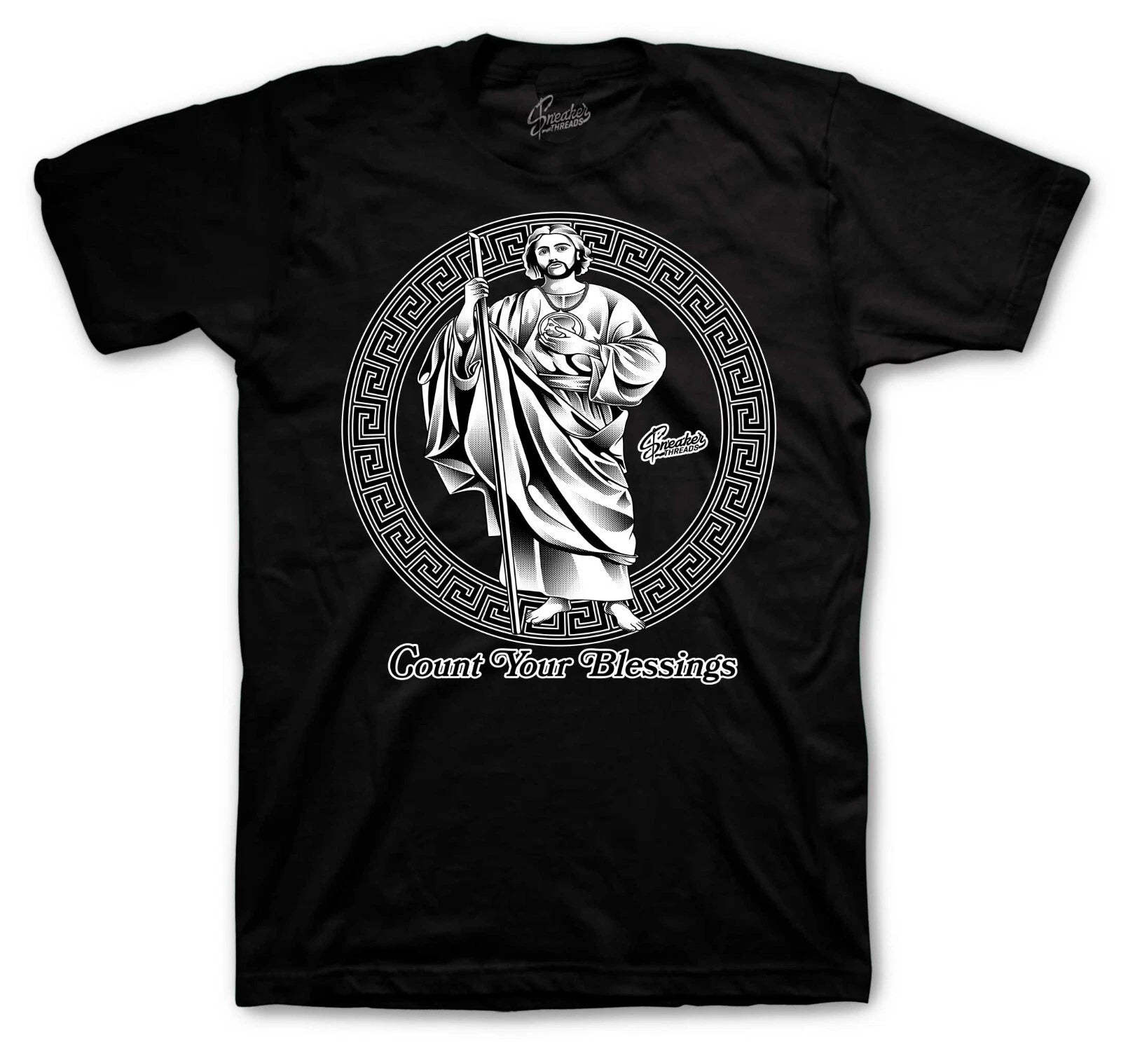 Saint Jude of Thadeos Shirt | Camisa San Judas Tadeo Catholic | Black T-Shirt