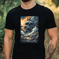 Mens Pirate Horror Theme Cotton T-Shirt Size XS to 5XL