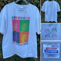 Vintage John Lennon T Shirt c 2004 Y2K 2000s Pop Art Size L Large