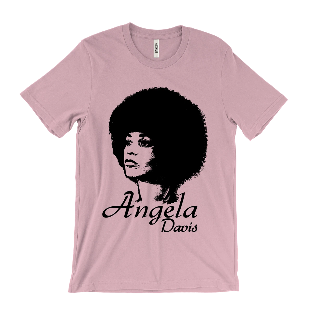 Angela Davis T-Shirt - Black History - Malcolm X - Political Social Activist