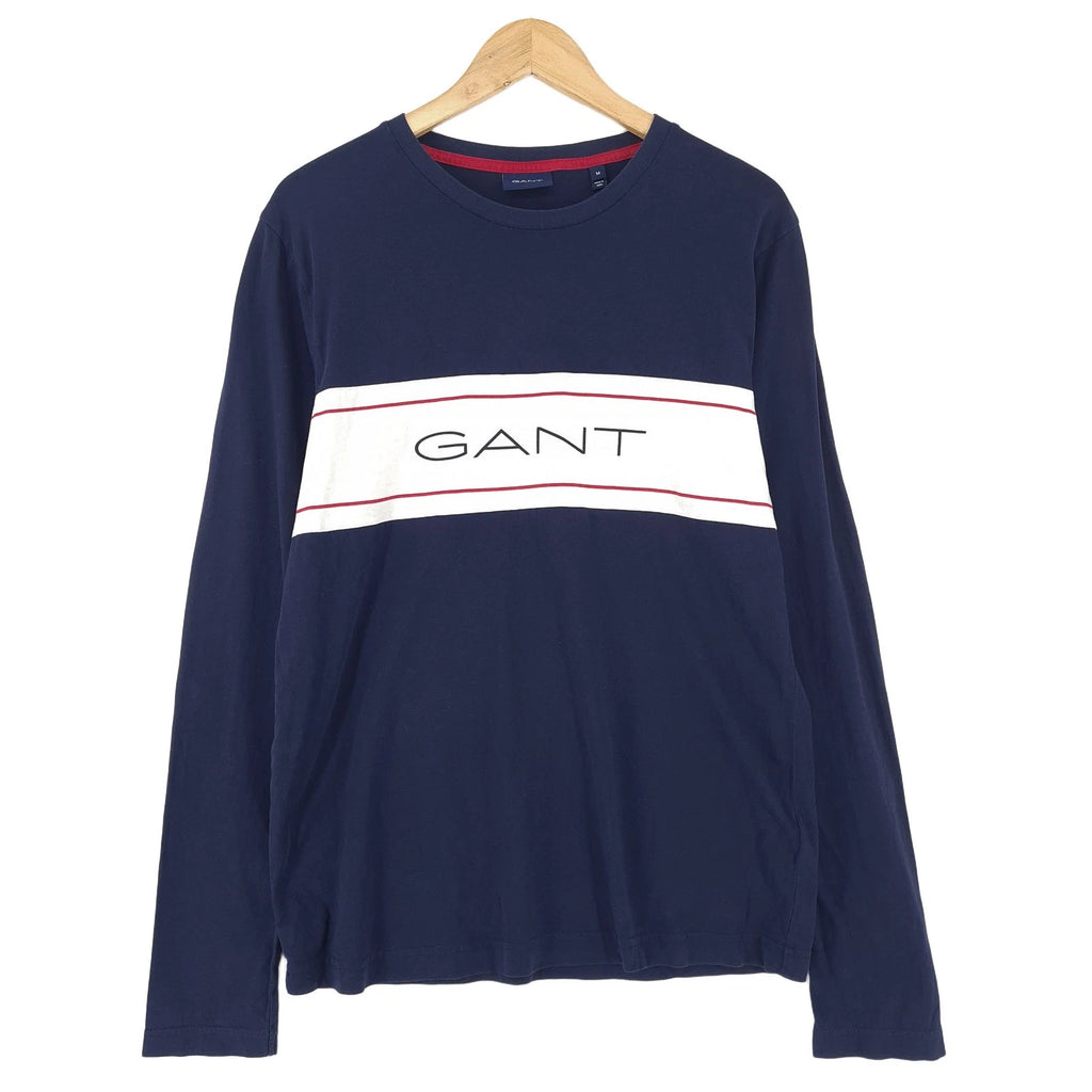 GANT men's cotton graphic multicolor round neck t-shirt size M