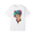 Floral Art T-Shirt, Unisex Graphic Tee, Boho Style, Gift for Her, Summer Fashion