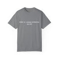 Sorry if I looked interested Unisex Regular fit Round neck T-Shirt