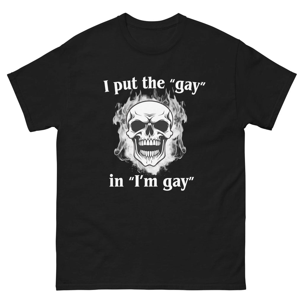 I Put The "Gay" in "I'm Gay" Meme Funny T-shirt, Gift for Friends