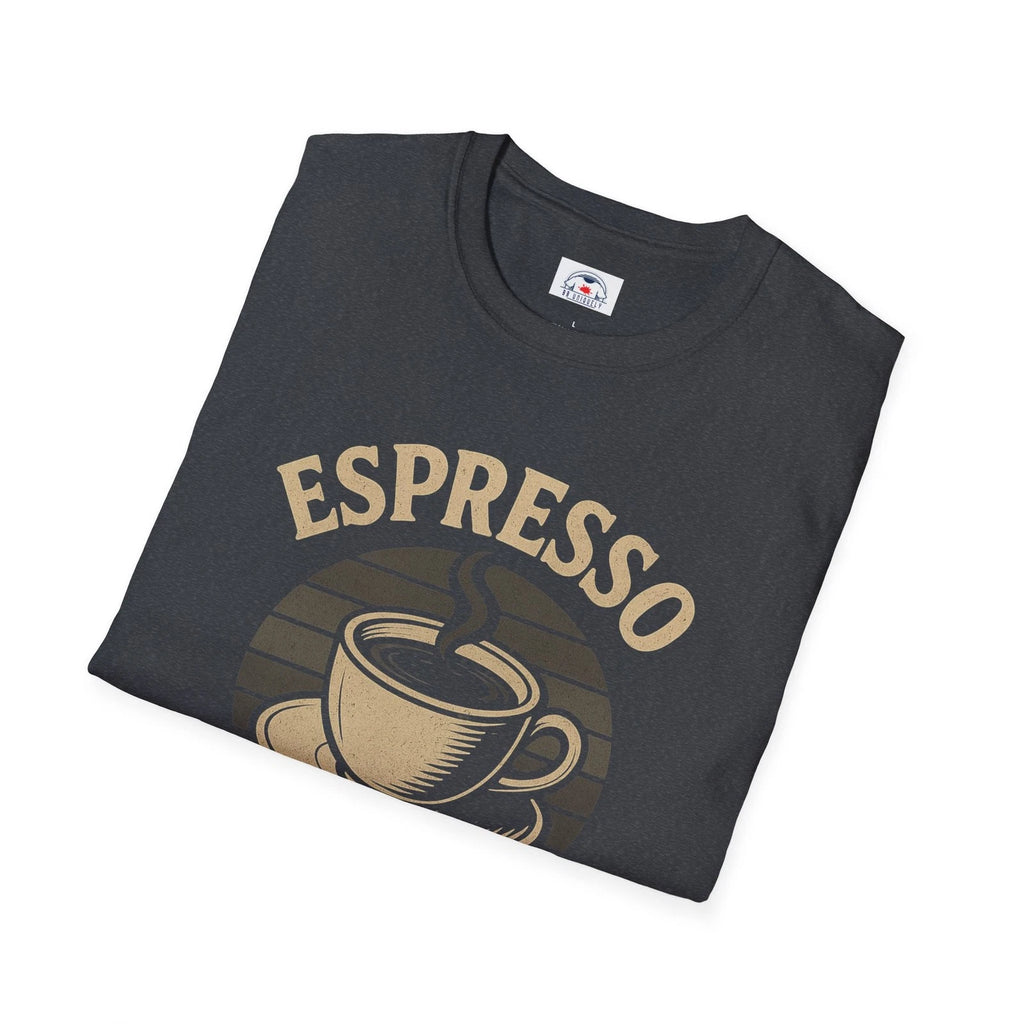 Espresso Morning Person T-Shirt Coffee Lover Gift Unisex Tee Casual Wear