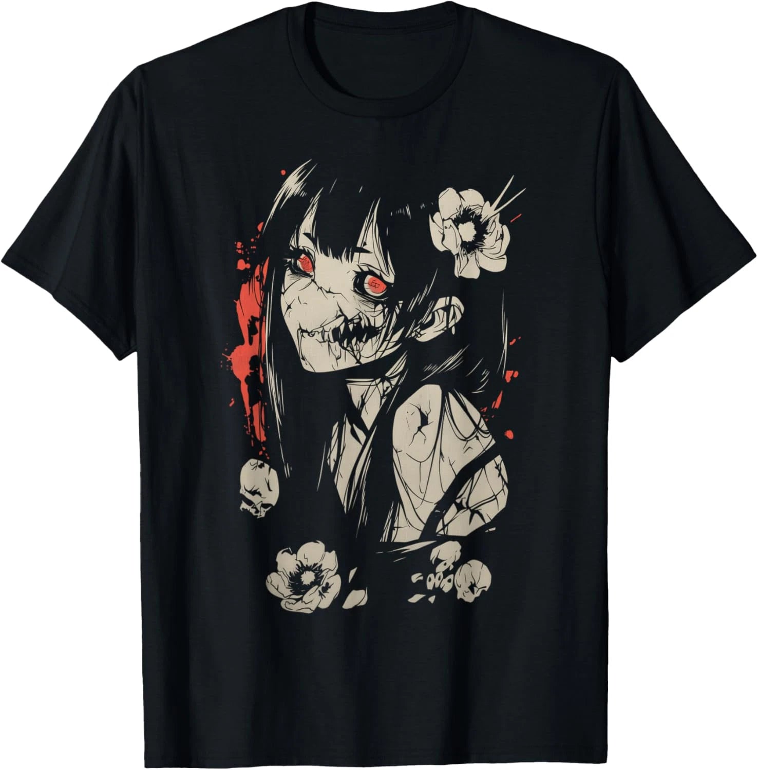Horror Anime Manga | Japan Japanese Creepy Kawaii Goth T-Shirt