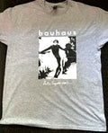 Bauhaus 'BELA LUGOSI'S DEAD' GREY T SHIRT (goth, punk, pete murphy)