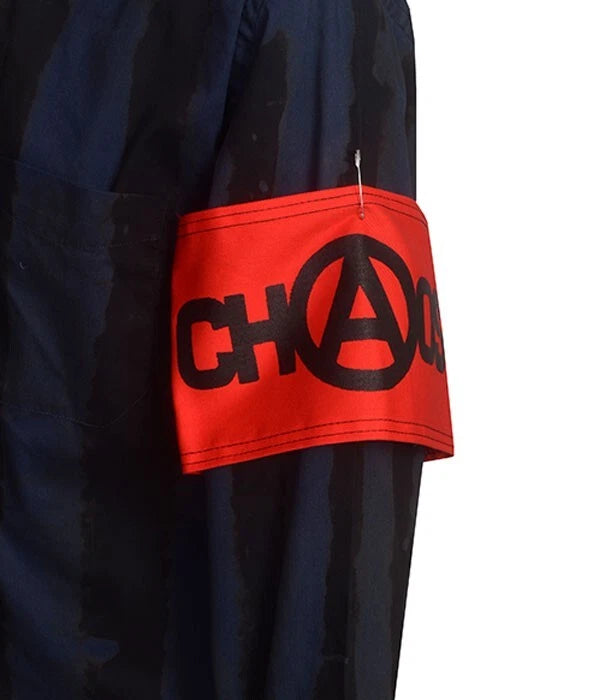 Red Chaos Armband Punk Seditionaries Style | Anarchy Safety Pin Armband DIY 1977