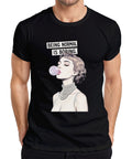 Being Normal Is Boring Retro Pop Art Beaded Bubblegum Gift Mens T-Shirt