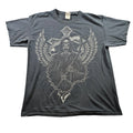Reaper Grim Reaper Shirt Mens Extra Large Winged Skeleton Scythe Gothic Tee Y2K