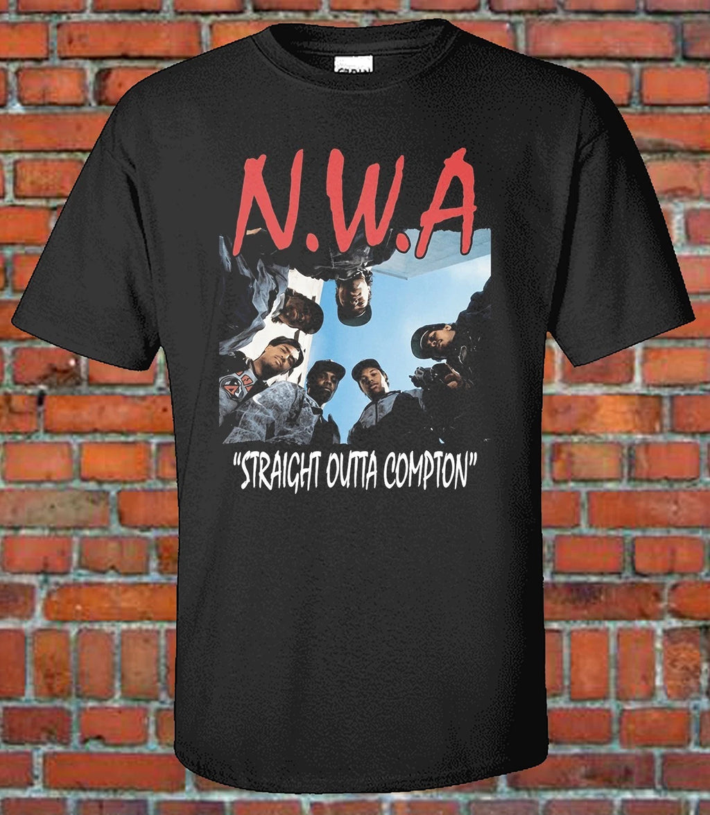 Vintage Recreated NWA SOC 90s Style Bootleg Tee Graphic T-Shirt