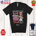 Custom Name Good Moms Let You Lick Beaters; Mother's Day Chef Baker Family Shirt