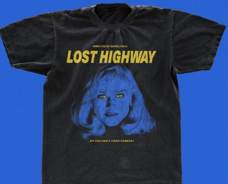 Lost Highway movie t-shirt, David Lynch classic film T Shirt S-5XL Q812