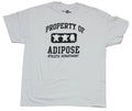 Doctor Who Adult New T-Shirt - Property of Adipose Athletic Department