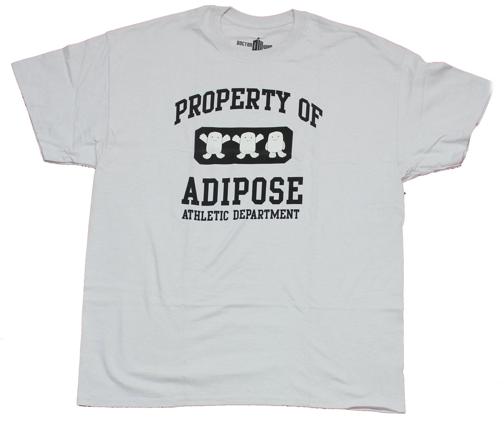 Doctor Who Adult New T-Shirt - Property of Adipose Athletic Department