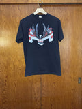 Medium Vintage Y2K Levi’s Graphic T Shirt American Flag Eagle Denim USA