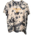 Chemistry Tie Dye T-Shirt Mens Large Blue White Be Grateful Smiley Face Graphic