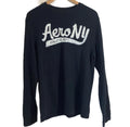 Aeropostale Y2K Spell Out Mens Shirt Tee XL Thermal Waffle Knit Distressed 2010