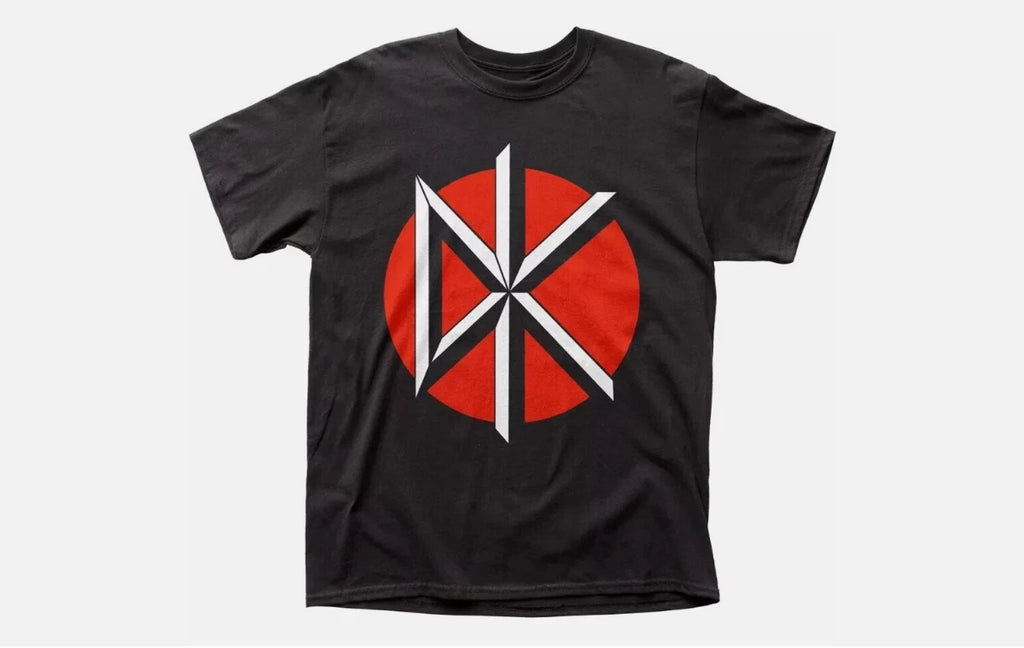 Dead Kennedys Logo T-shirt, Heavy Black Cotton T-shirt, Size S to 5XL