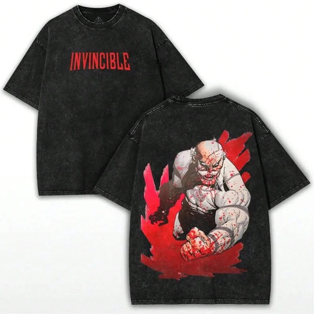 Dark Supervillain Anime Style Graphic T shirt