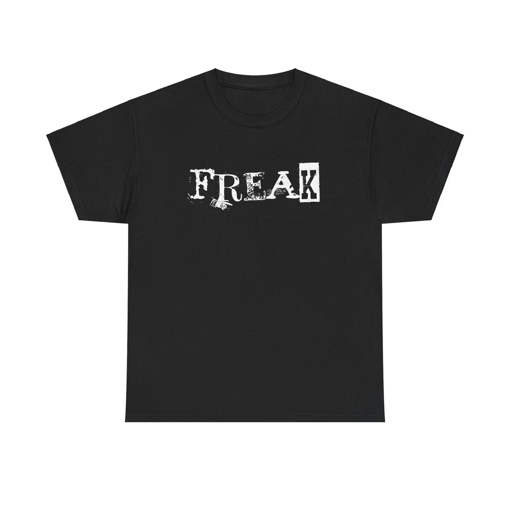 Freak Unisex Heavy Cotton Tee, Goth, Punk, Alternative