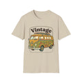 Vintage Flower VW Bus T-Shirt | Retro Hippie Camper