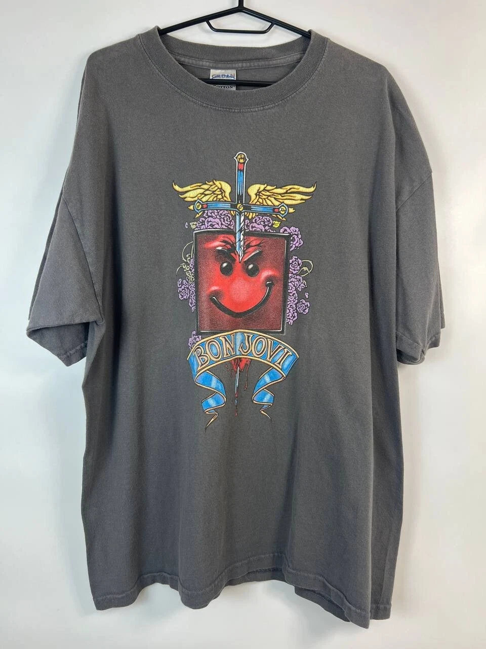 Y2K Bon Jovi Band tees T-Shirt Size XL