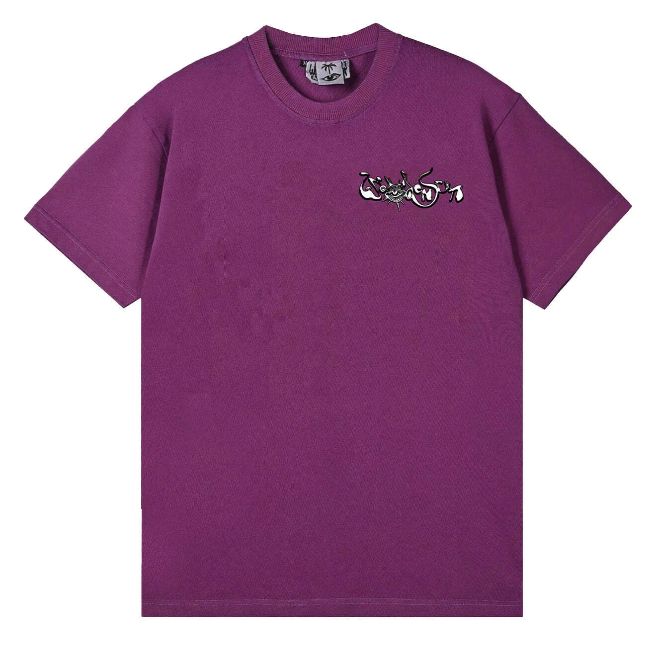 Woodensun Retired Hippies S/S Tee Maroon Purple
