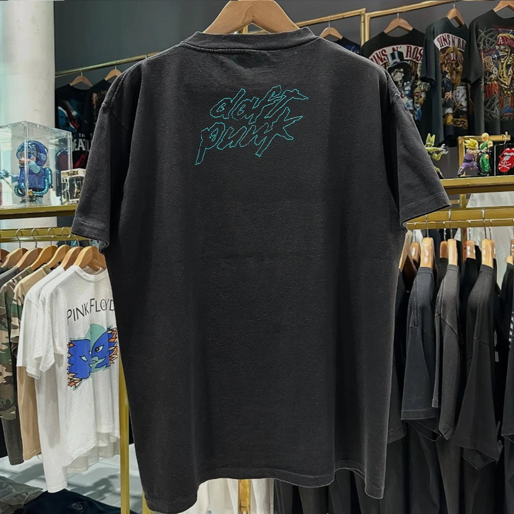 2010 Daft Punk Classic T-Shirt Black XL