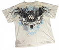 Vintage Y2K Triple Threat Graphic T-Shirt  Large