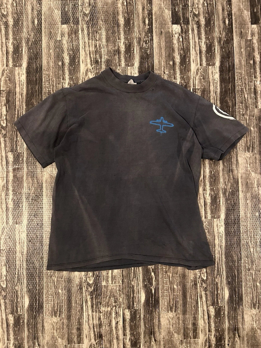 Vintage 80s RARE Faded Bones Brigade Bomber Shirt No Comps Send Offers size L