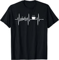 Bicycling Shirt Coffee Lover Cycling Biking Funny Biker T-Shirt