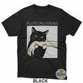 Become Ungovernable - Black Cat Biting Hand Funny Meme T-Shirt