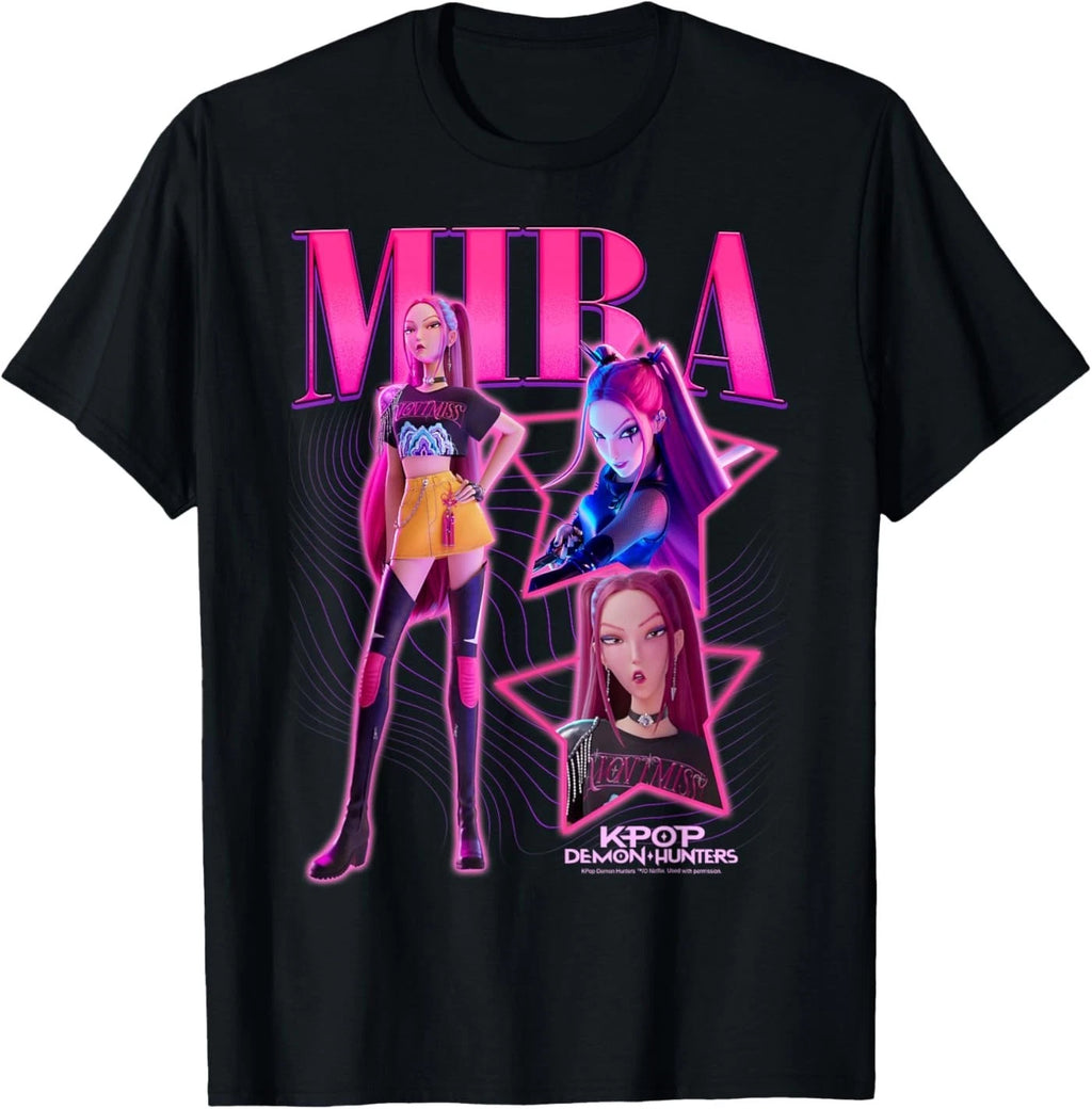 Kpop Demon Hunters Mira Showcase Y2K Style Poster T-Shirt