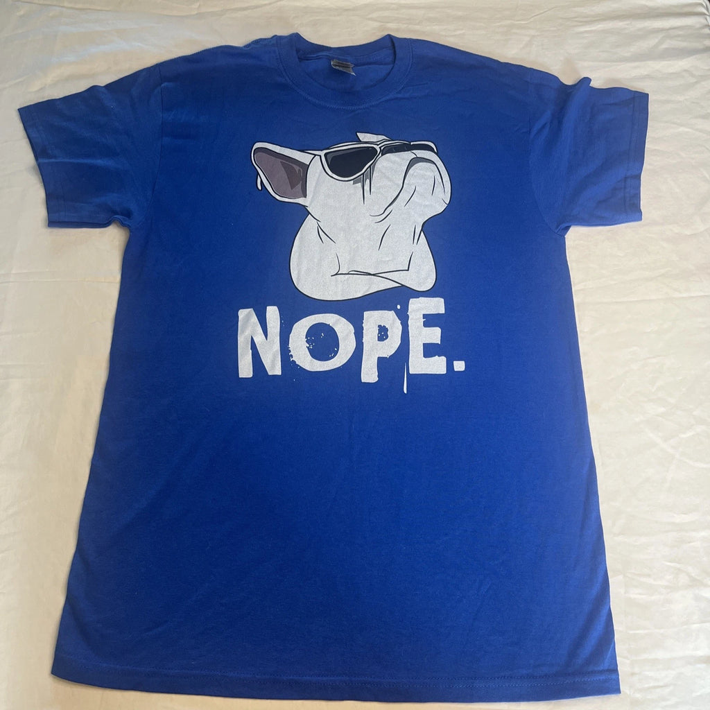 Nope Lazy Frenchie T-shirt For French Bulldog Dog Lover  Unisex T-shirt