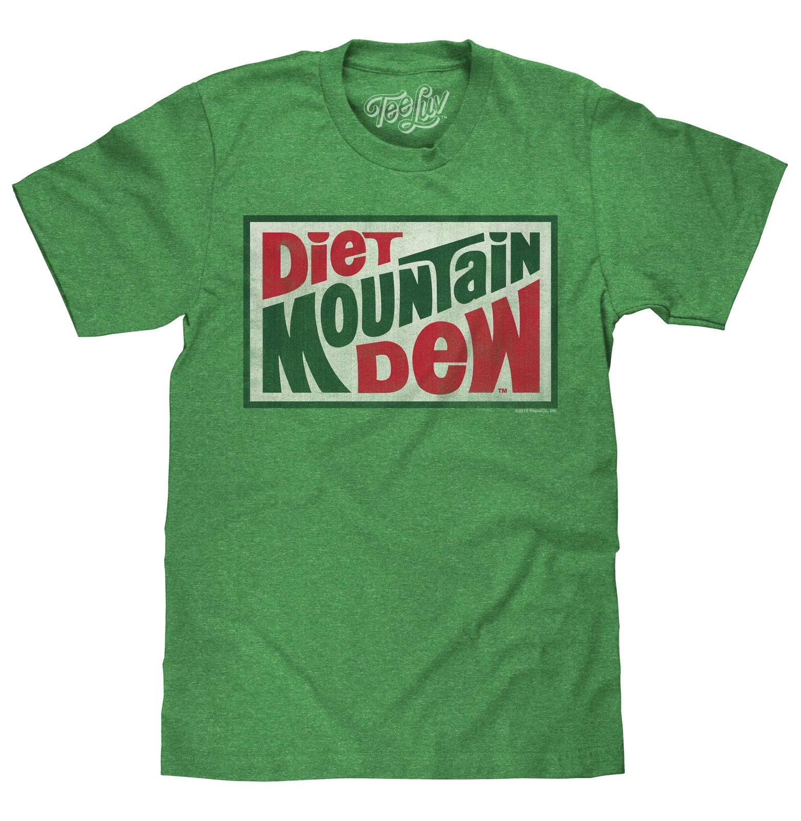 Diet Mountain Dew Mens T Shirt Kelly Green