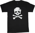 Pirate Skull and Crossbones T-shirt Mens Graphic Tee Clothing Apparel