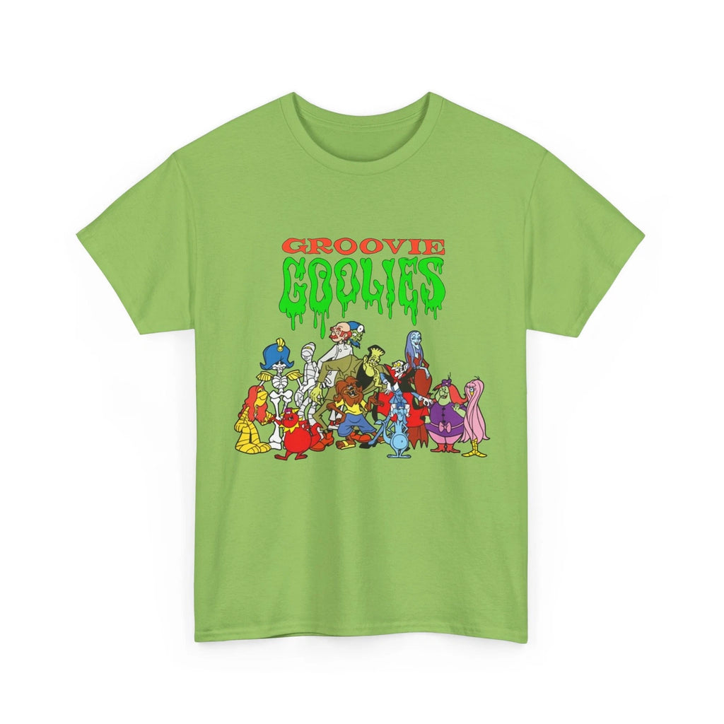 Groovie Goolies T-Shirt - 70s Filmation Cartoon - Drac, Frankie, Wolfie