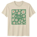 Find Joy In The Little Things Daisy Flower Boho Nature T-Shirt