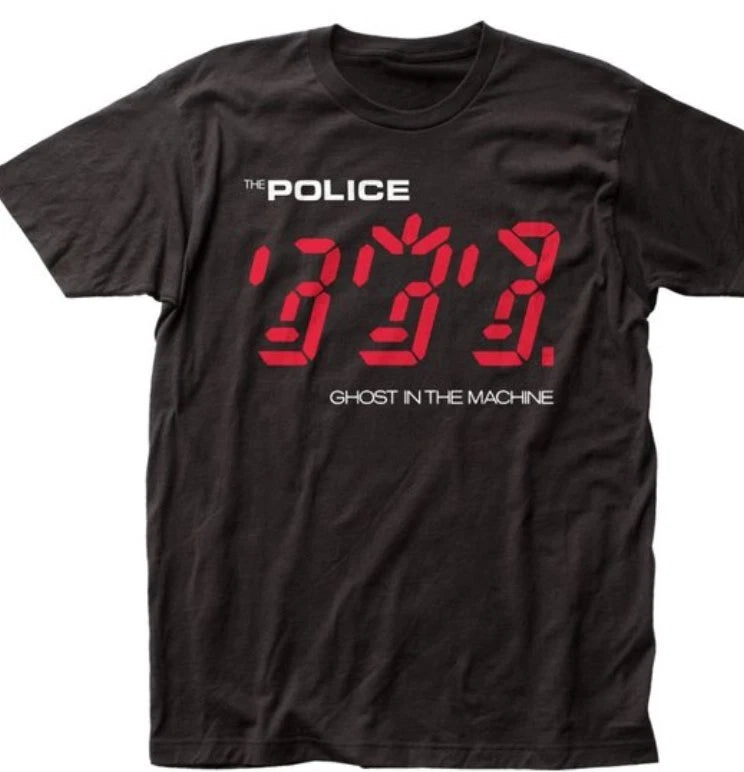 The Police Ghost In The Machine Shirt Black