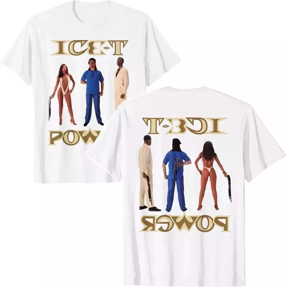 Ice T - Power T-Shirt, Album Cover T Shirt, Music Lover Tee Size S-5XL