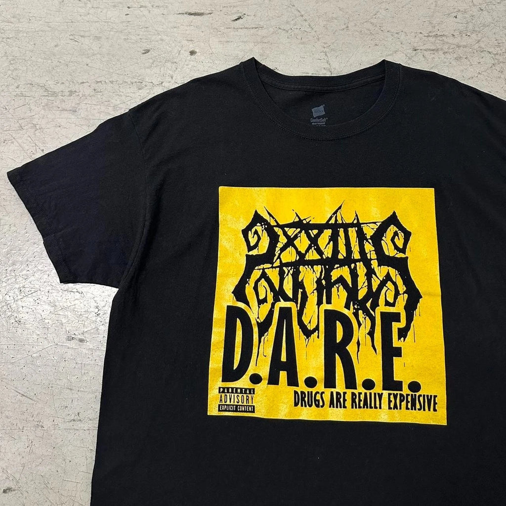 Y2K Grunge DARE Drugs Are Really Expensive T-Shirt